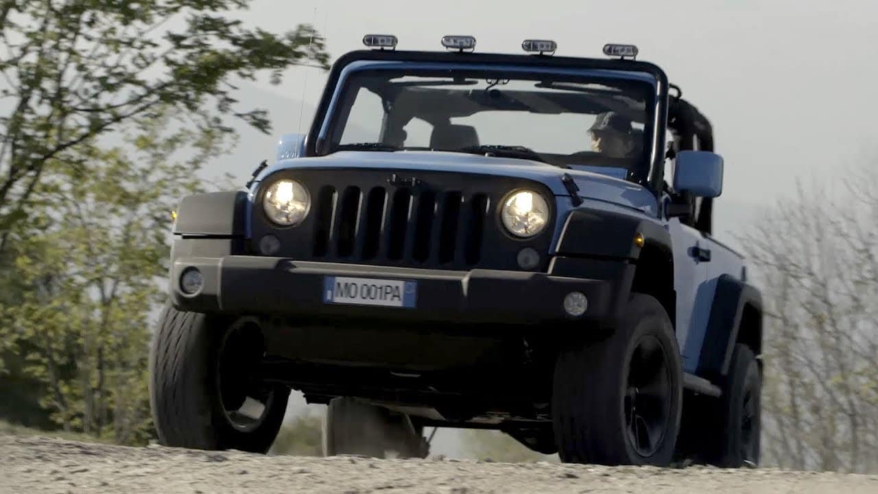 Jeep Wrangler Rubicon kitted out with the Mopar One Pack (BQ)
